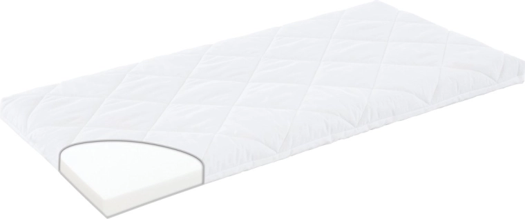 Träumeland colchón para cuna pequeña Wash 90 × 45 cm