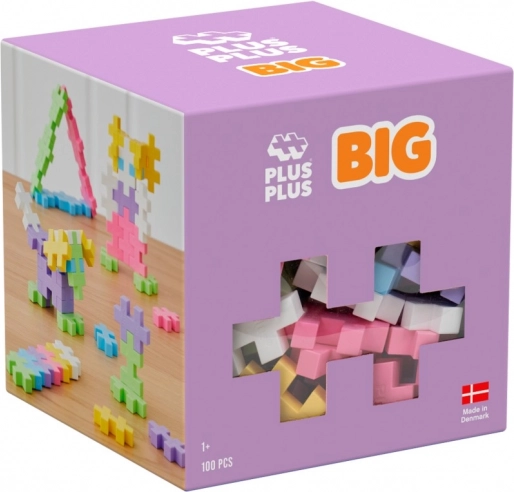 Plus-Plus BIG set de construcción pastel 100 piezas