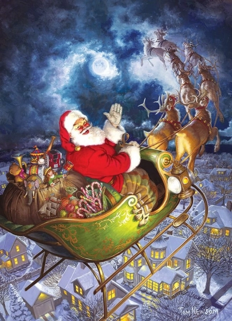 Puzzle Felices fiestas a todos 1000 piezas de Cobble Hill
