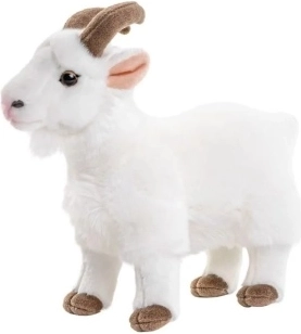 Peluche de rebeco blanco eco-friendly 23 cm