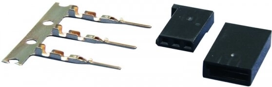 Juego de conectores para servos Futaba, 3 uds.