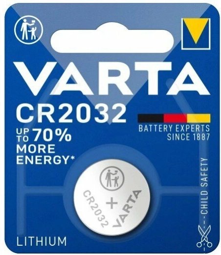 Pila de botón de litio Varta CR2032 3 V