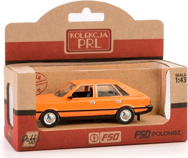 Modelo metálico FSO Polonez 1:43 – naranja