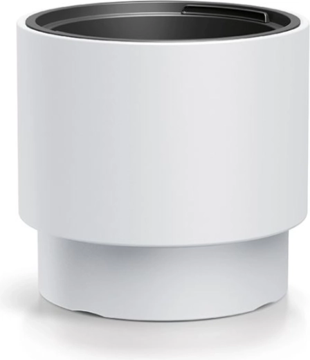 Maceta con inserto HEOS 29,8 cm – blanca, resistente a las heladas y a los rayos UV