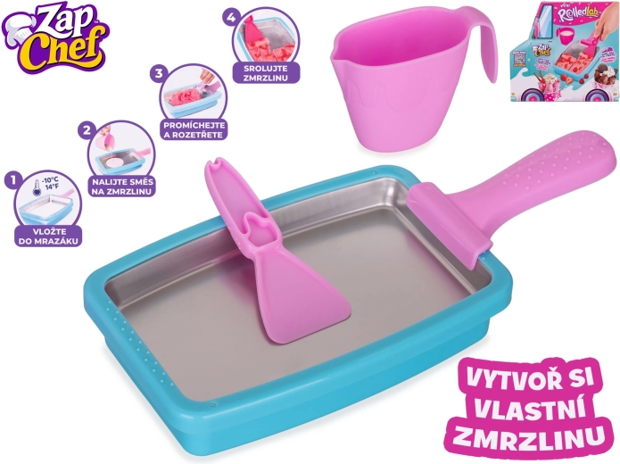Set de accesorios para preparar rollitos de helado Zap Chef
