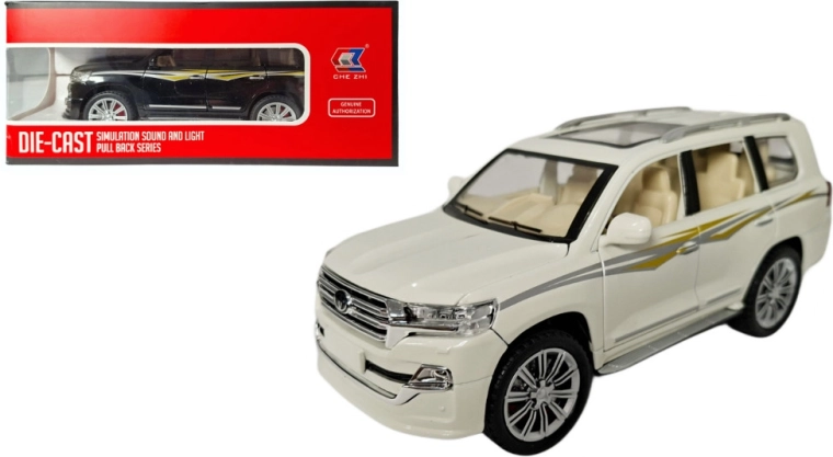 Modelo metálico Toyota 1:24 con luz y sonido