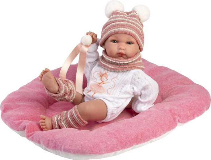 Llorens NEW BORN muñeca bebé niña – muñeca bebé realista 35 cm, cuerpo totalmente de vinilo apto para el agua