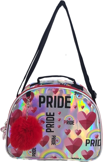 Bolso infantil con forma de corazón Pride 25 cm