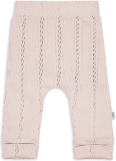 Pantalones de chándal para bebé Lodger cálidos pointelle powder talla 68