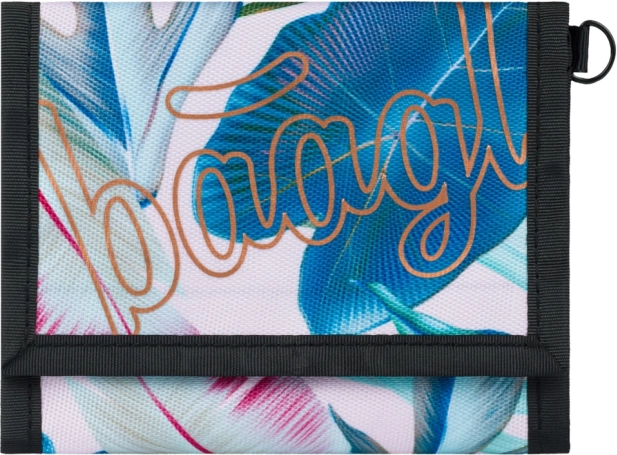 Cartera con estampado floral