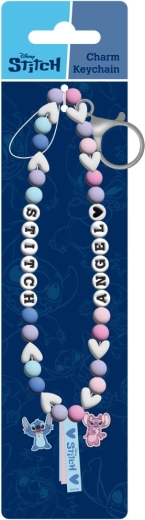 Cordón para teléfono Lilo y Stitch con cuentas y colgantes