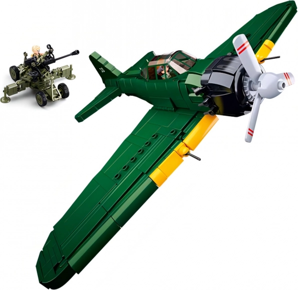 Avión de combate Sluban Mitsubishi A6M Zero