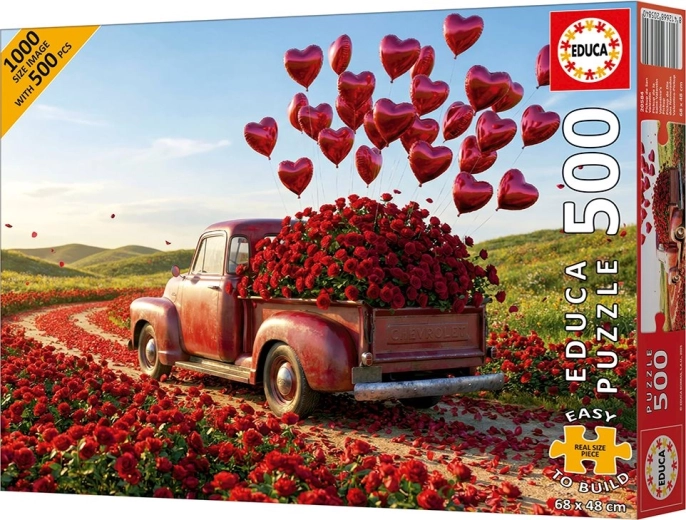 Puzzle Pick-up de San Valentín de 500 piezas