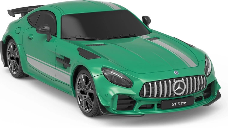 Reel Toys Mercedes-Benz AMG GT R PRO coche RC por control remoto 1:24 verde 17 cm