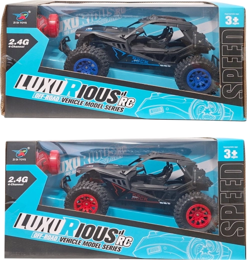 Coche RC todoterreno por control remoto con cargador