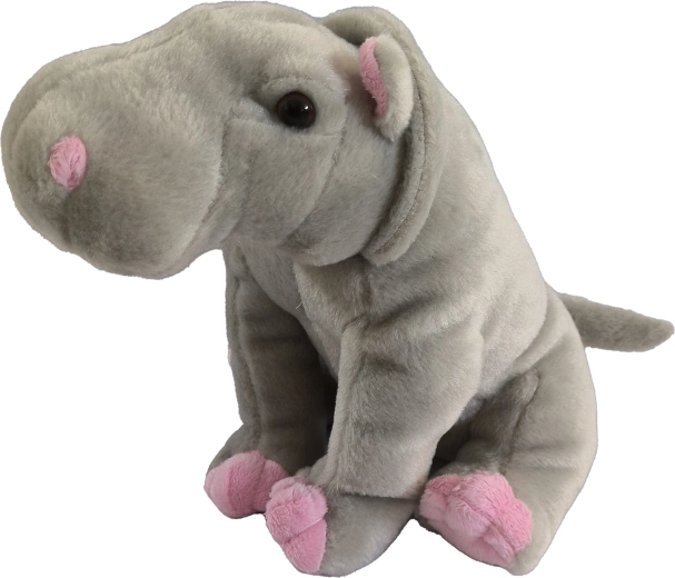 Hipopótamo de peluche 28 cm