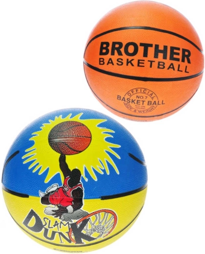 Balón de baloncesto infantil 22 cm, talla 7 - 1 unidad