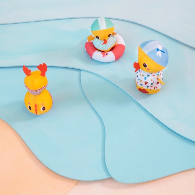 Lilliputiens familia de patos juguete para el agua