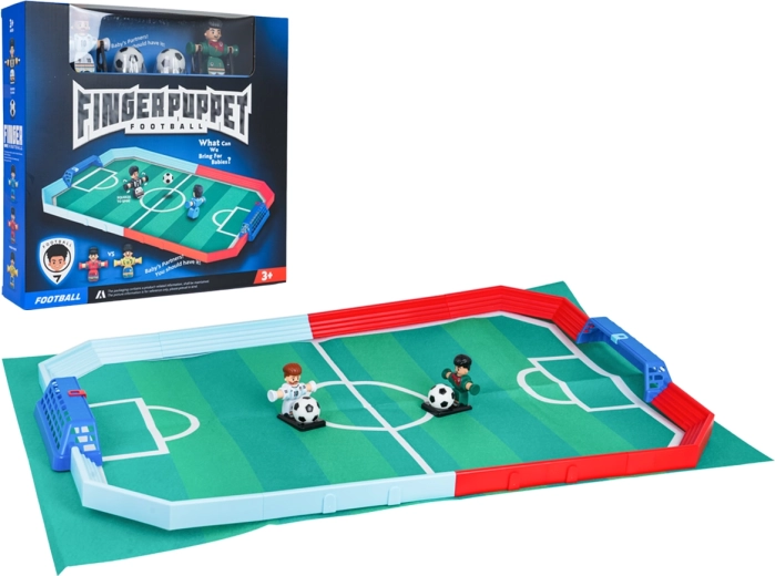 Futbolín para dos jugadores con campo grande
