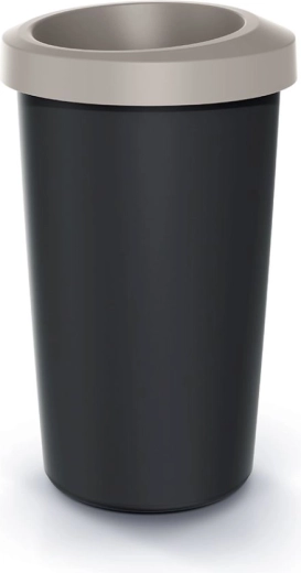 Papelera Compacta R Drop 25 l, marrón claro