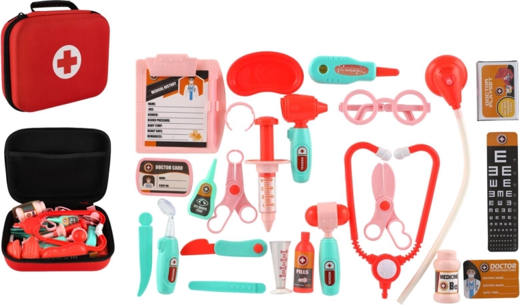 Juego de médico infantil en maletín