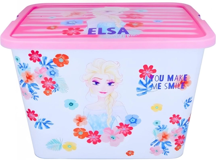 Caja de almacenamiento con tapa de clip Frozen Stor - 1 unidad