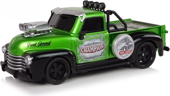 Pick-up RC verde 1:18