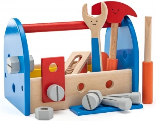 Juego de herramientas de madera