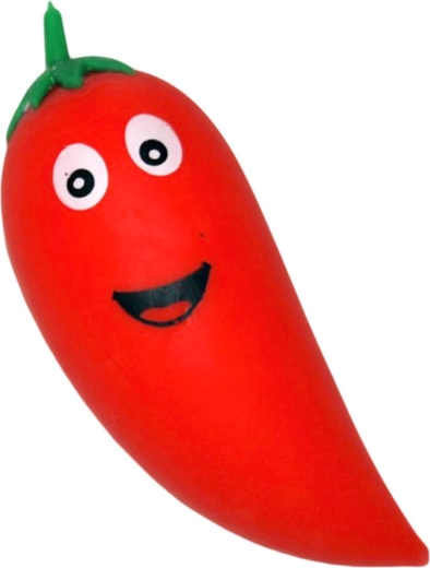 Pimiento chili antiestrés elástico para apretar - 1 unidad