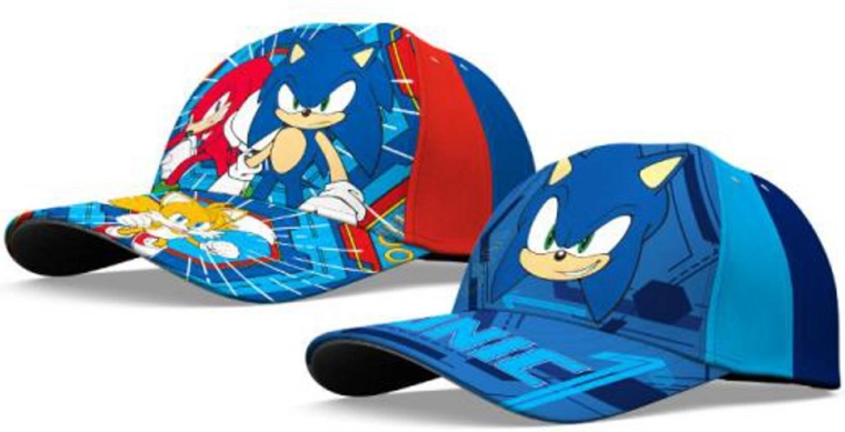 Gorra SONIC de algodón para niños 52/54 cm