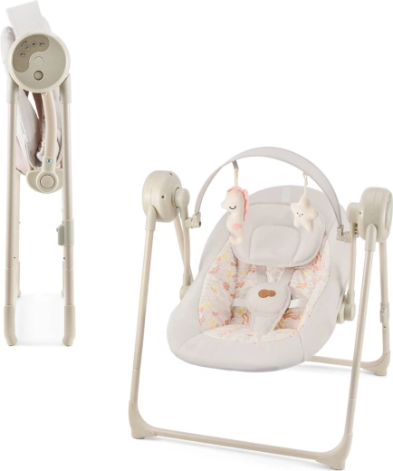 Kinderkraft Swingee balancín eléctrico beige