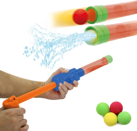 Pistola de agua McFizz Fizzy Balls 2 en 1 naranja