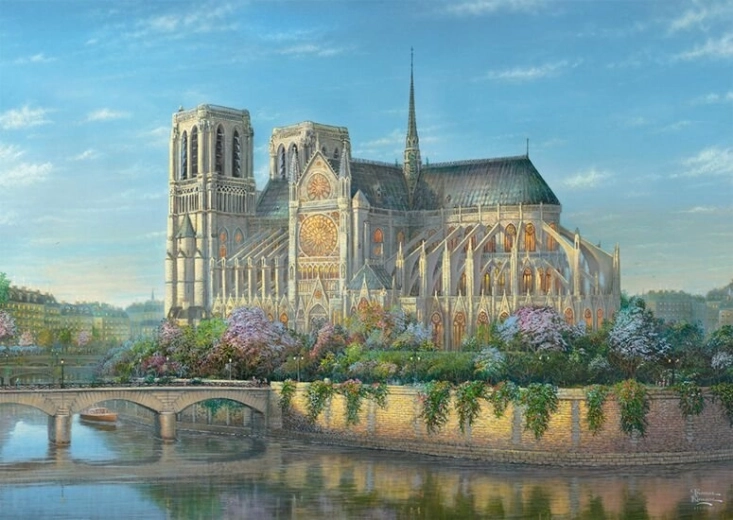 Puzzle Notre-Dame de 1000 piezas