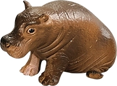 Figura de cría de hipopótamo BALULU