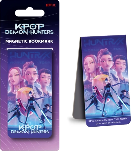 Marcapáginas magnético K‑pop Demon Hunters