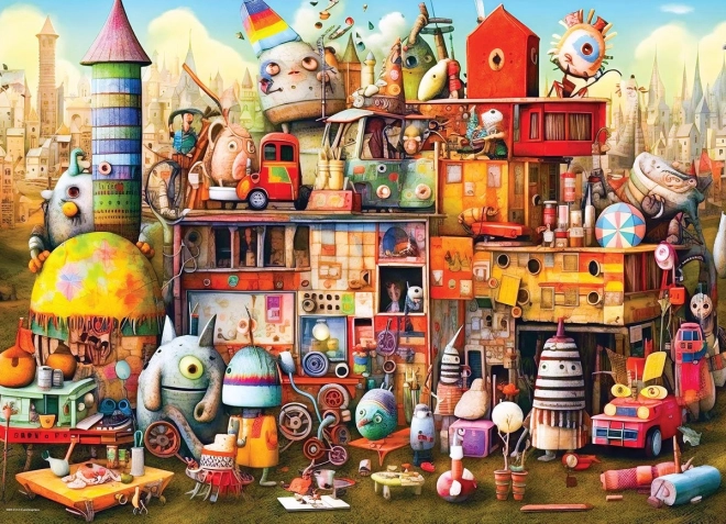 Eurographics puzzle Juguetes defectuosos XL 500 piezas