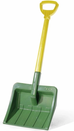 Rastrillo verde para jardín y nieve