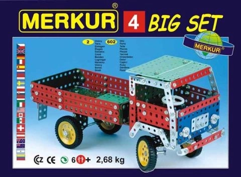 Juego de construcción Merkur 4 - 40 modelos