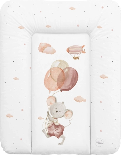 Ceba Baby cambiador blando Basic Mouse 50 × 70 cm