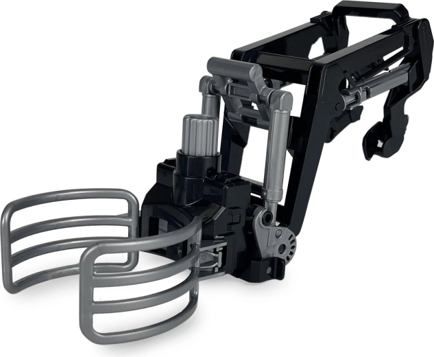 JAMARA cargadora frontal con pinza para pacas y paca de paja para tractor RC 1:24S