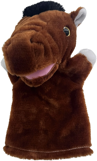 Títere de peluche conejito 26 cm