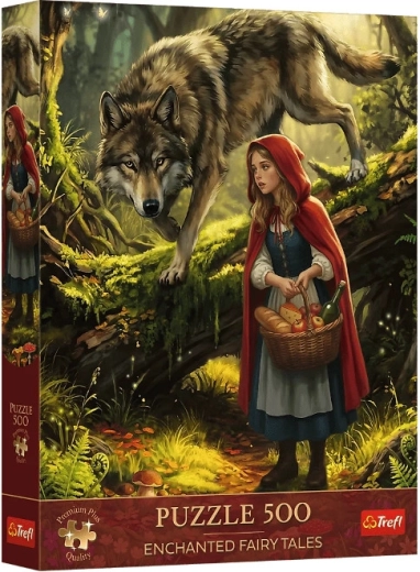 Puzzle Premium Plus 500 Caperucita Roja y el lobo