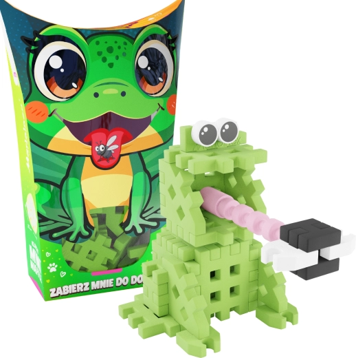 Bloques de construcción Mini Waffle Pocket Pets – rana