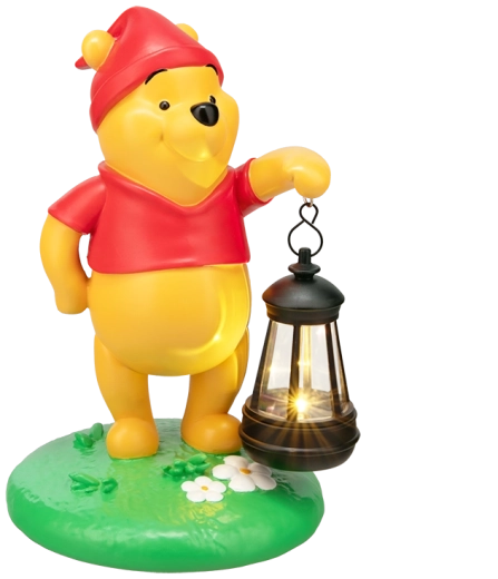 Luz solar Disney Winnie the Pooh con farol - 1 unidad