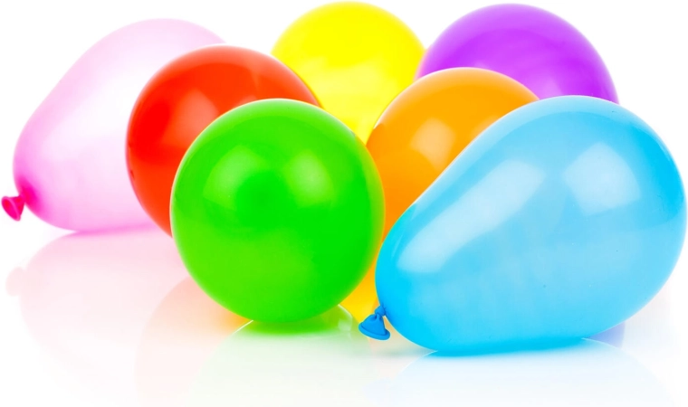 Globos inflables de látex 23 cm (25 uds) MY PARTY