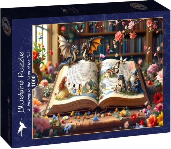 Puzzle Bluebird Camino al corazón de la historia 1000 piezas
