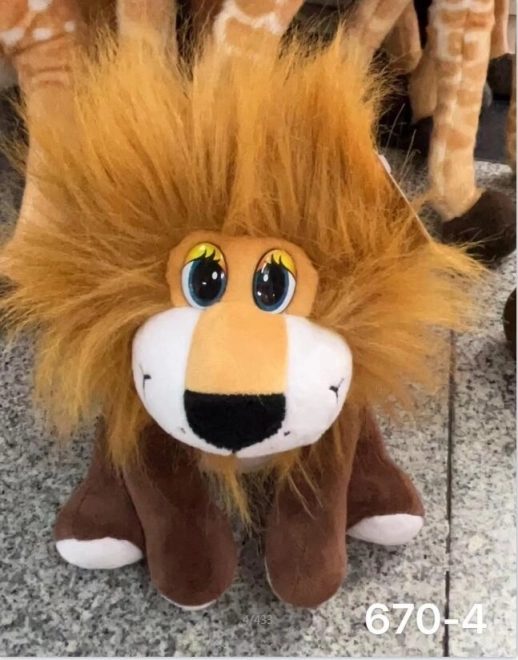 León de peluche Alex 21 cm
