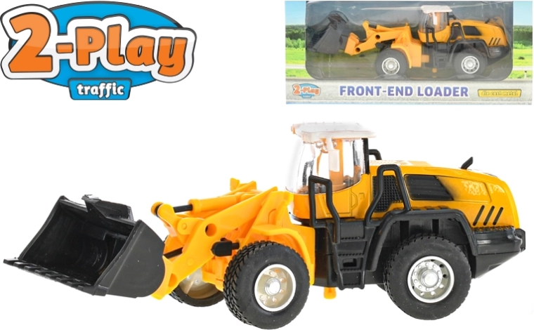 Cargadora metálica 2-Play Traffic 16,5 cm con retroceso
