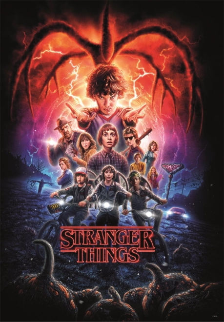 Rompecabezas Netflix: Stranger Things, temporada 2, 1000 piezas