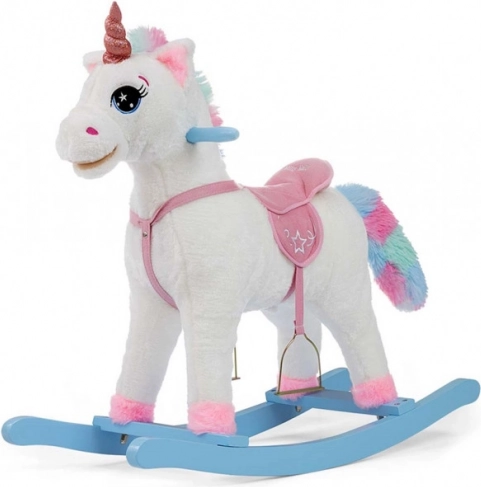 Unicornio balancín para niños